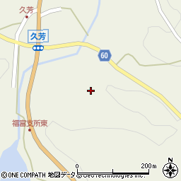 広島県東広島市福富町久芳3641周辺の地図