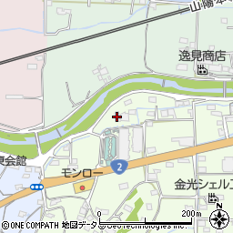 岡山県浅口市金光町佐方203周辺の地図