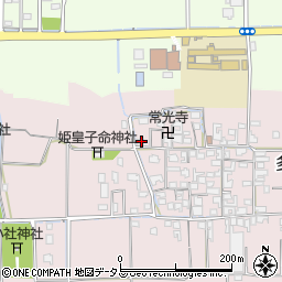 奈良県磯城郡田原本町多461周辺の地図