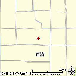 奈良県北葛城郡広陵町百済626周辺の地図