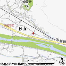 広島県広島市安佐北区白木町秋山1443周辺の地図