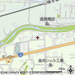 岡山県浅口市金光町佐方187周辺の地図