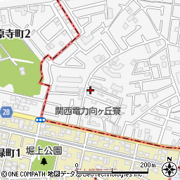 大阪府堺市中区深井中町890-41周辺の地図