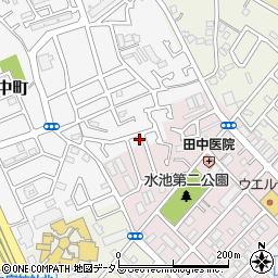 大阪府堺市中区深井中町479周辺の地図