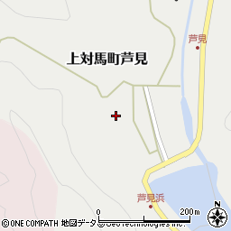 長崎県対馬市上対馬町芦見69周辺の地図