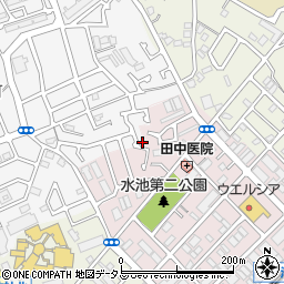 大阪府堺市中区深井中町479-2周辺の地図