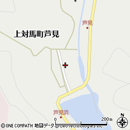 長崎県対馬市上対馬町芦見124周辺の地図