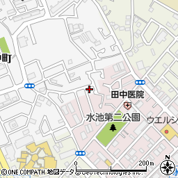 大阪府堺市中区深井中町479-26周辺の地図