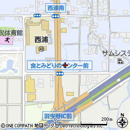 大阪府羽曳野市西浦1085周辺の地図
