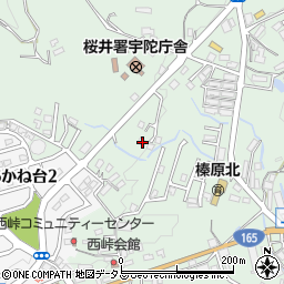 奈良県宇陀市榛原萩原2008-8周辺の地図