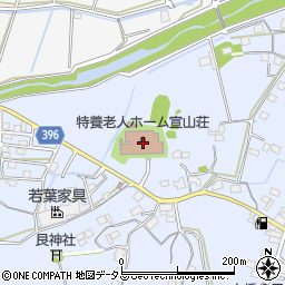 宣山荘デイサービスセンター周辺の地図