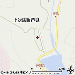 長崎県対馬市上対馬町芦見115周辺の地図