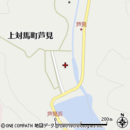 長崎県対馬市上対馬町芦見138周辺の地図