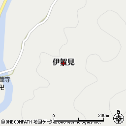 奈良県曽爾村（宇陀郡）伊賀見周辺の地図