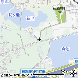 大阪府堺市東区日置荘原寺町70周辺の地図