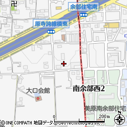 大阪府堺市東区日置荘原寺町396周辺の地図