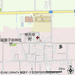 奈良県磯城郡田原本町多477周辺の地図