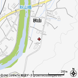 広島県広島市安佐北区白木町秋山961周辺の地図