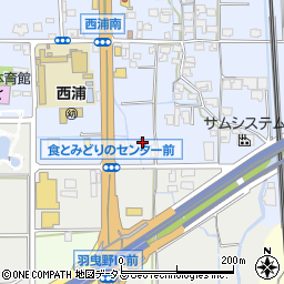 大阪府羽曳野市西浦1162-1周辺の地図