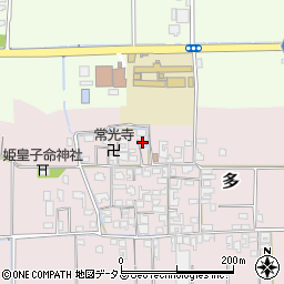 奈良県磯城郡田原本町多476-2周辺の地図
