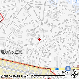 大阪府堺市中区深井中町1153周辺の地図