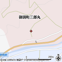 広島県尾道市御調町三郎丸1360周辺の地図