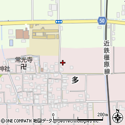 奈良県磯城郡田原本町多430周辺の地図