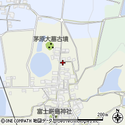 奈良県桜井市茅原610周辺の地図
