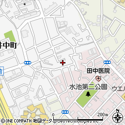 大阪府堺市中区深井中町488-13周辺の地図