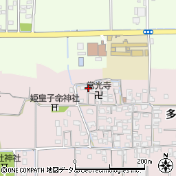 奈良県磯城郡田原本町多464周辺の地図