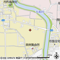 奈良県桜井市大西158周辺の地図