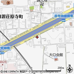 大阪府堺市東区日置荘原寺町278周辺の地図