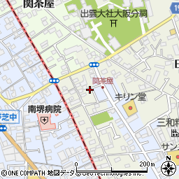大阪府堺市東区草尾12-12周辺の地図