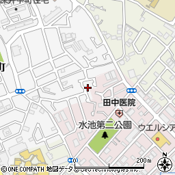 大阪府堺市中区深井中町488-27周辺の地図