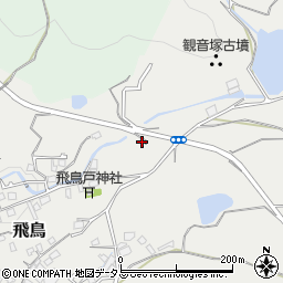 大阪府羽曳野市飛鳥977-3周辺の地図