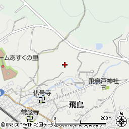 大阪府羽曳野市飛鳥周辺の地図