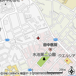 大阪府堺市中区深井中町467-2周辺の地図