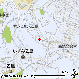 岡山県倉敷市玉島乙島3015周辺の地図
