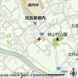 倉敷市立　郷内幼稚園周辺の地図