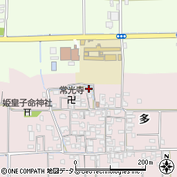 奈良県磯城郡田原本町多476-1周辺の地図