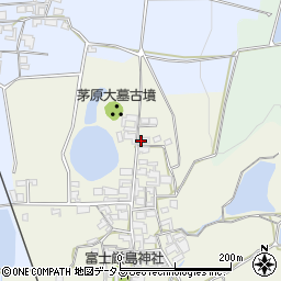 奈良県桜井市茅原1048周辺の地図