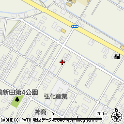 岡山県倉敷市連島町鶴新田1887-5周辺の地図