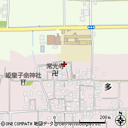 奈良県磯城郡田原本町多475周辺の地図