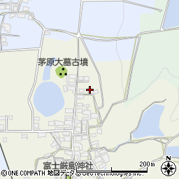 奈良県桜井市茅原612周辺の地図