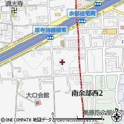 大阪府堺市東区日置荘原寺町396-1周辺の地図