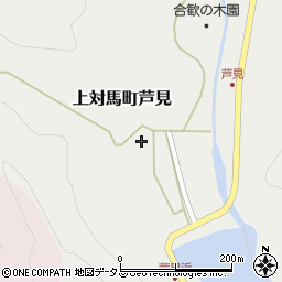 長崎県対馬市上対馬町芦見191周辺の地図