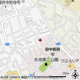 大阪府堺市中区深井中町467-3周辺の地図
