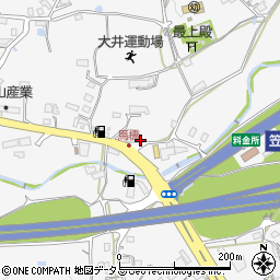岡山県笠岡市小平井周辺の地図