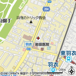 飯尾・鍼・灸院周辺の地図