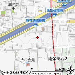 大阪府堺市東区日置荘原寺町399周辺の地図